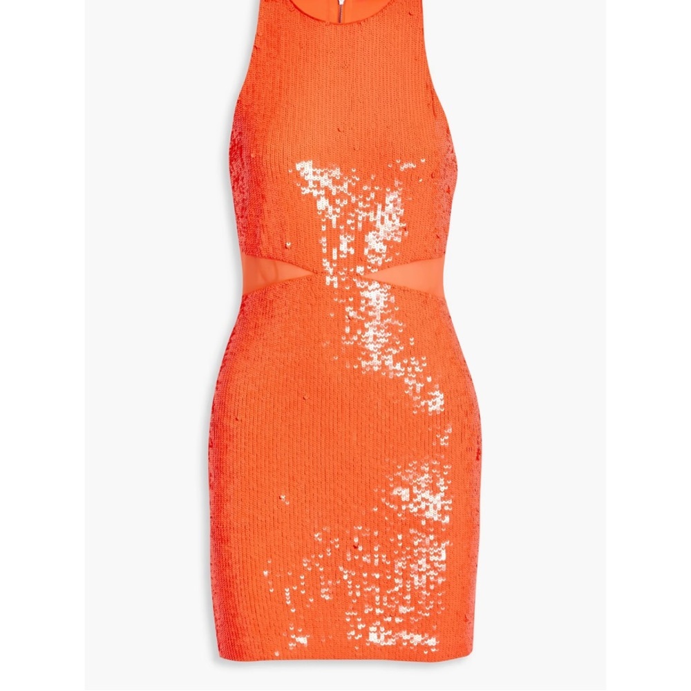 Alice & Olivia Cara Sequin mini Dress